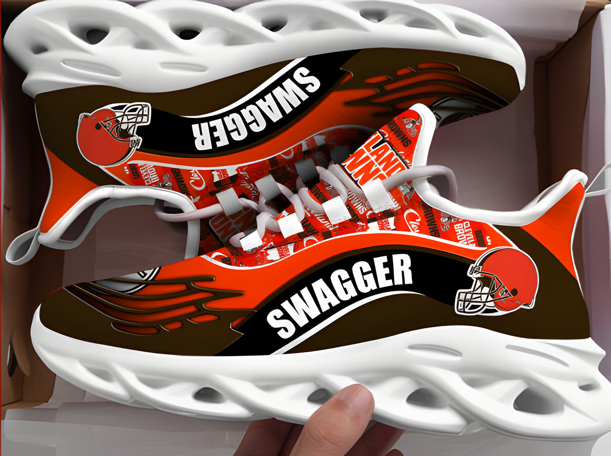 Cleveland Browns Max Soul Shoes