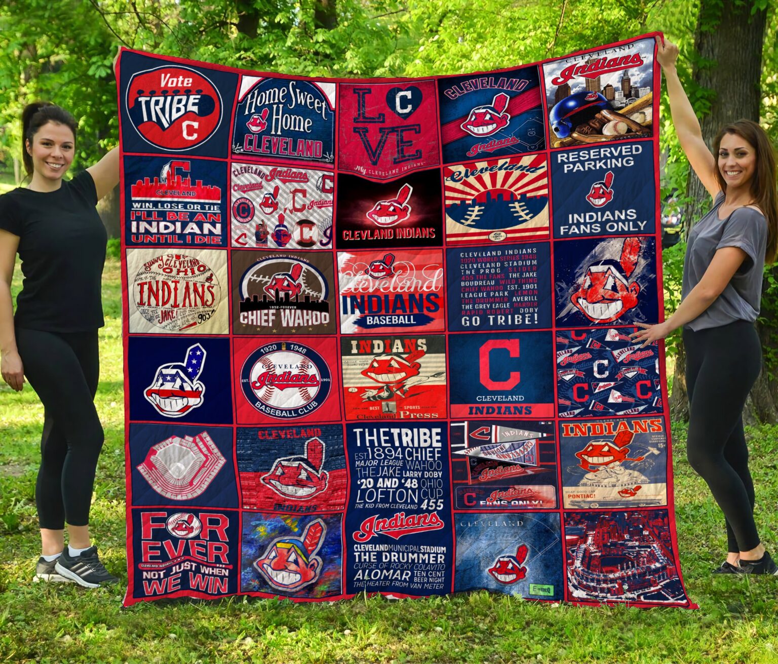 Cleveland Guardians Quilt 1 Cleveland Guardians Quilt