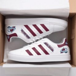 Colorado Avalanche 3 Stan Smith Shoes