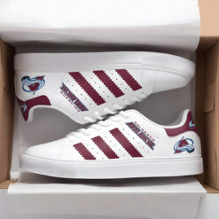 Colorado Avalanche 3 Stan Smith Shoes