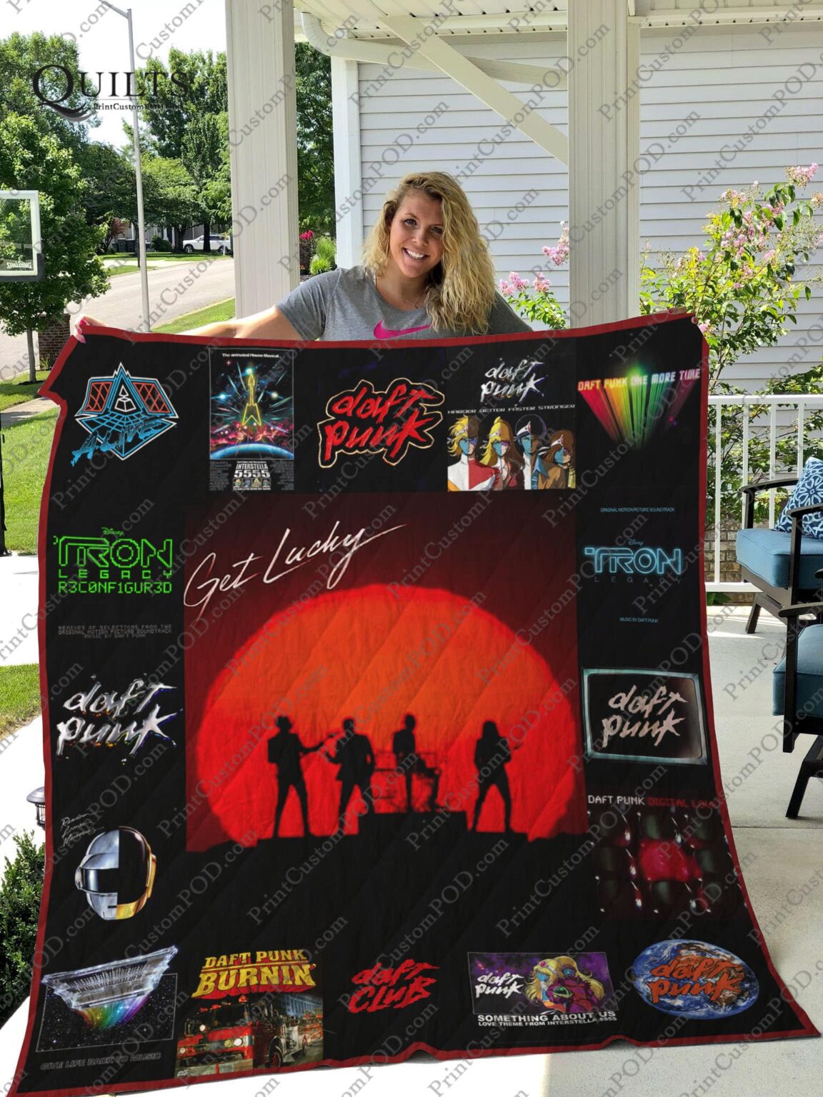 Daft Punk Quilt 1 Daft Punk Quilt