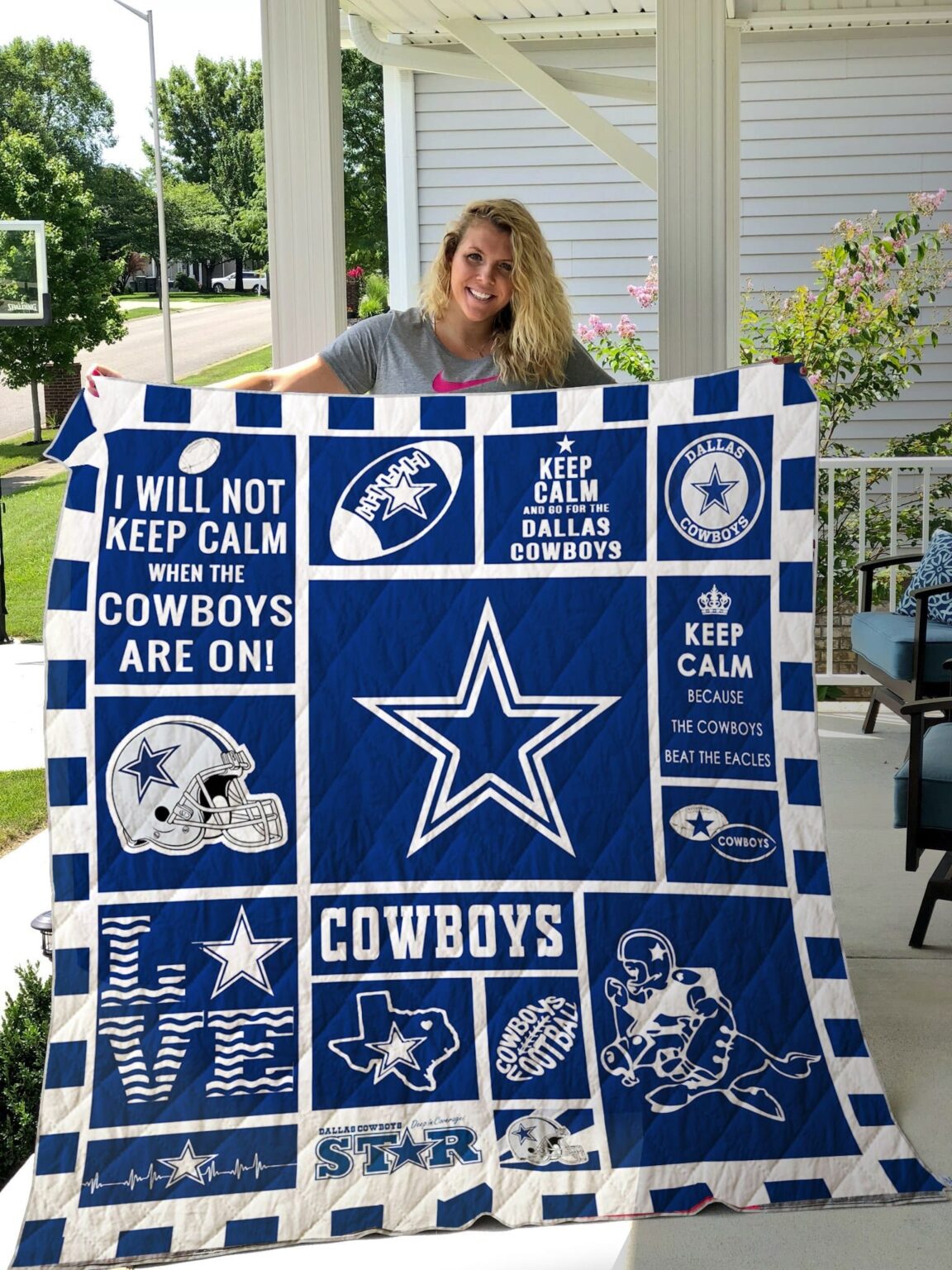 Dallas Cowboys Lover Quilt 1 Dallas Cowboys Lover Quilt