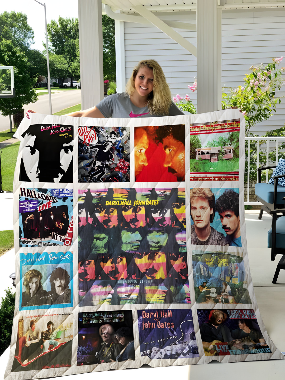 Daryl Hall & John Oates Quilt