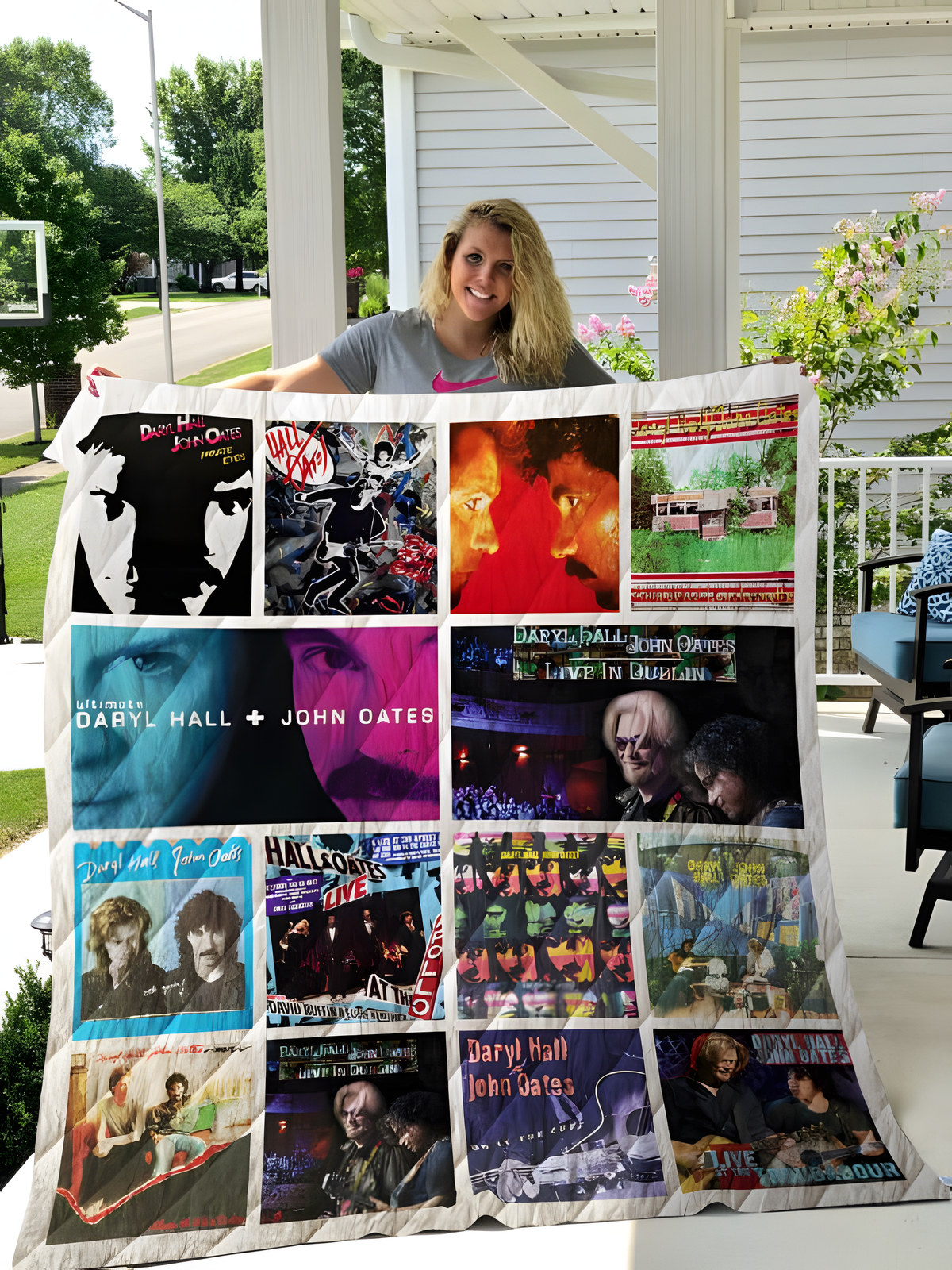 Daryl Hall & John Oates Quilt