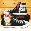 David Bowie High Top Shoes