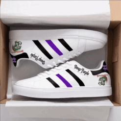 Deep Purple Stan Smith Shoes