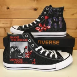 Depeche Mode High Top Shoes