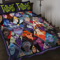 Disney Villains Quilt Bedding Set