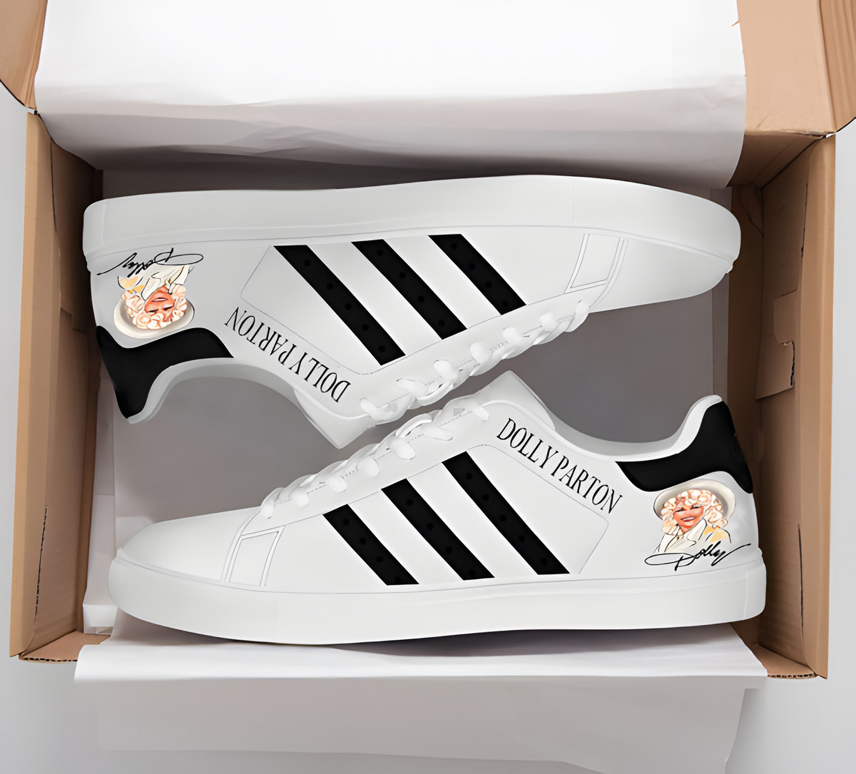Dolly Parton Stan Smith Shoes