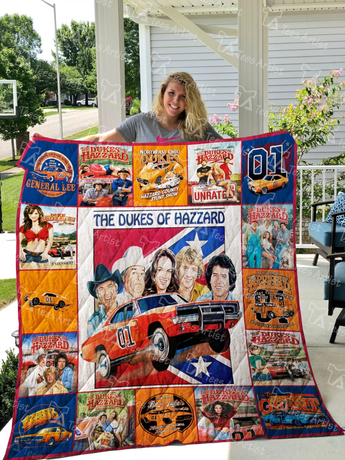 The Dukes Of Hazzard Quilt 1 The Dukes Of Hazzard Quilt