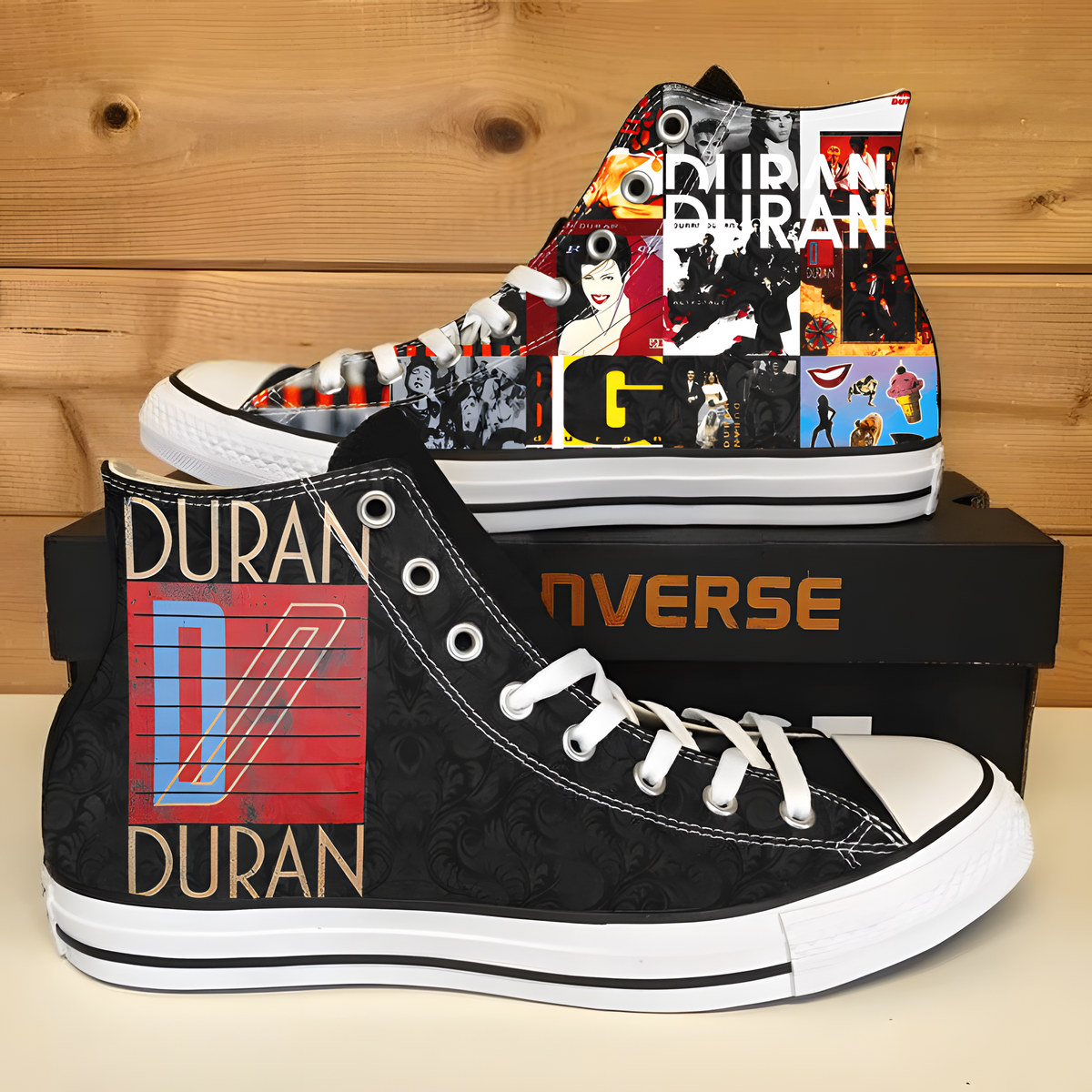 Duran Duran High Top Shoes