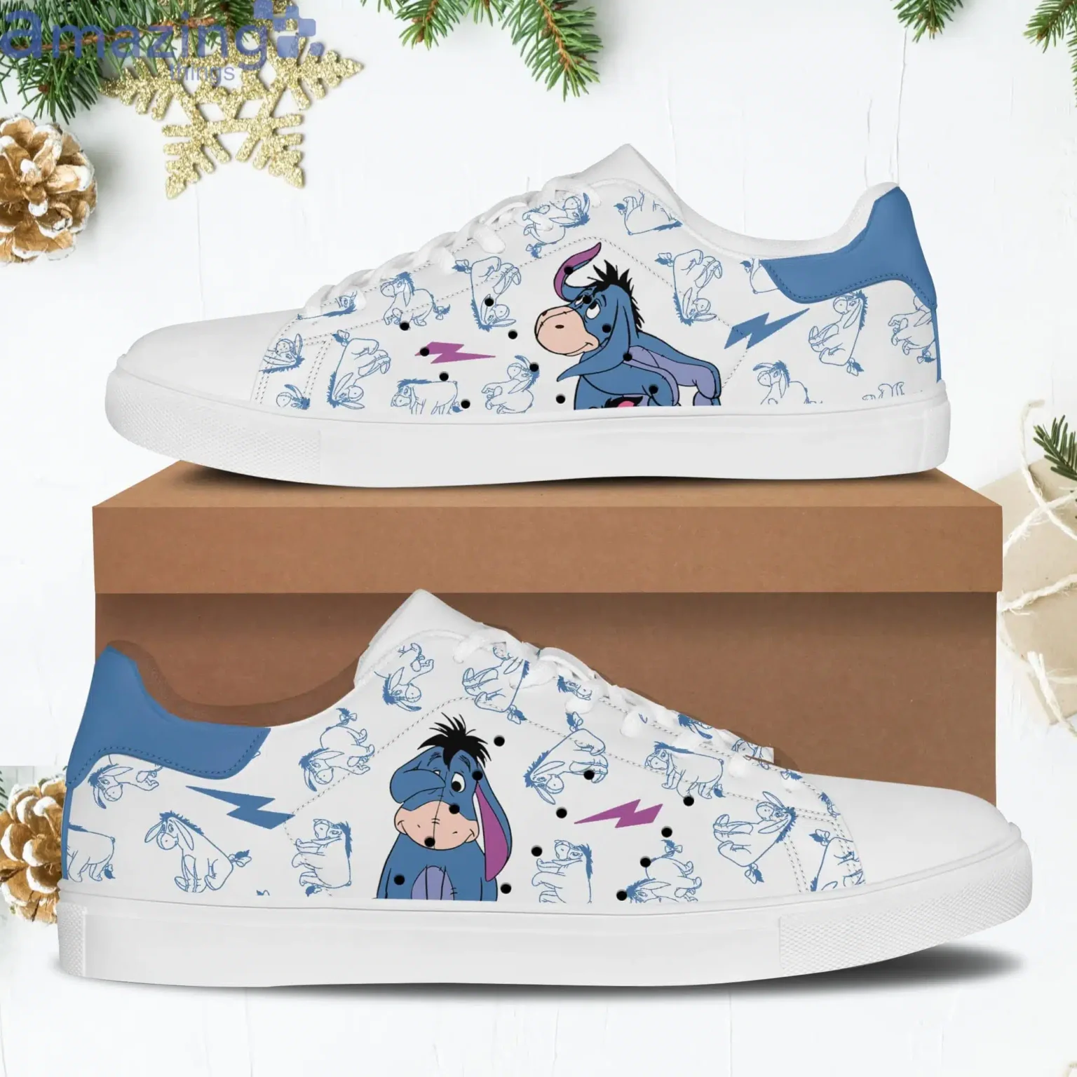 Eeyore Stan Smith Shoes 1 Eeyore Stan Smith Shoes