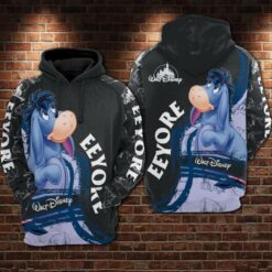 Eeyore 1 Zip Hoodie 3D