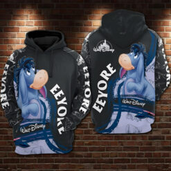 Eeyore 1 Zip Hoodie 3D