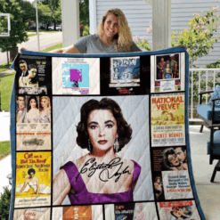 Elizabeth Taylor Lover Quilt Ch=