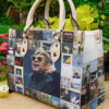 Elton John 2 Hand Leather Handbag