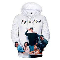 F.r.i.e.n.d.s Zip Hoodie 3D