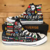 F.r.i.e.n.d.s High Top Shoes