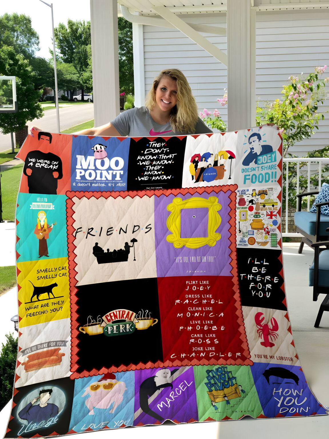 F.r.i.e.n.d.s Quilt 1 1 F.r.i.e.n.d.s Quilt 1
