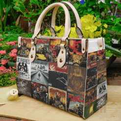 Five Finger Death Punch Leather Handbag