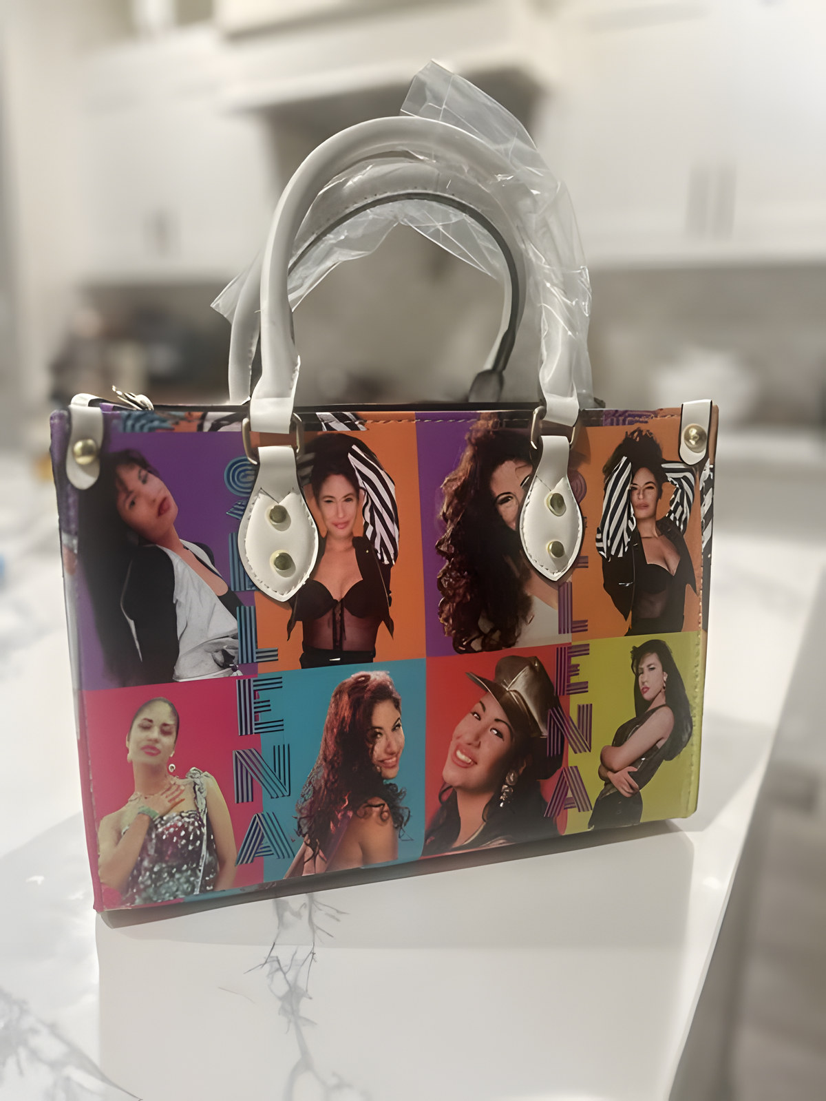 Selena Quintanilla Leather Handbag