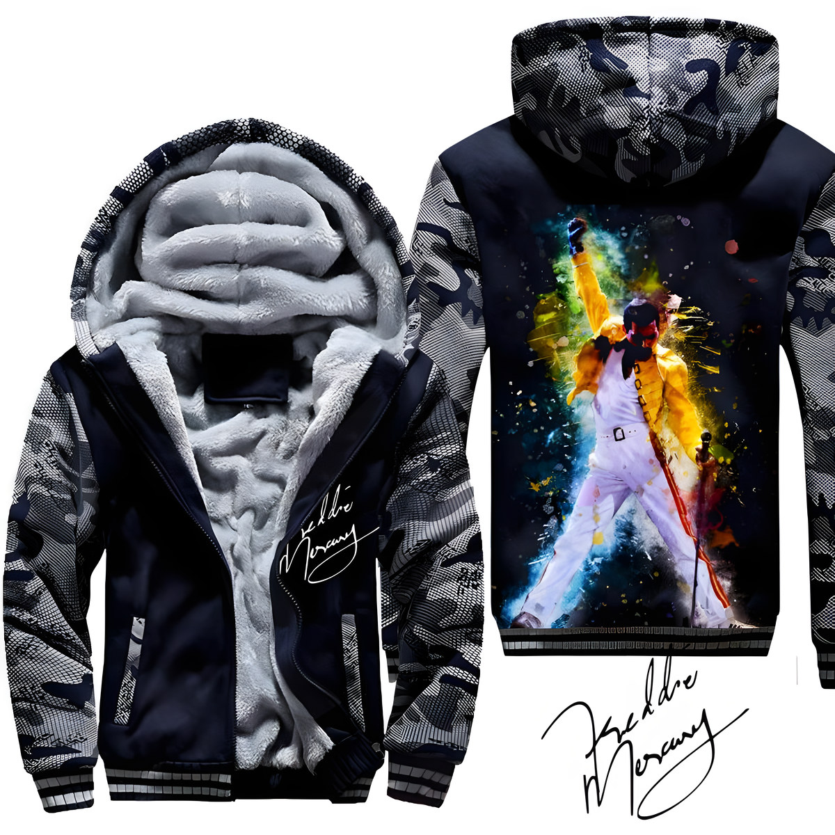 Freddie Mercury Fleece Jacket