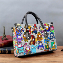 Fall Guys Leather Handbag