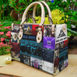 Fall Out Boy 4 Leather Handbag