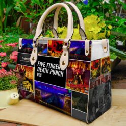 Five Finger Death Punch 6 Leather Handbag