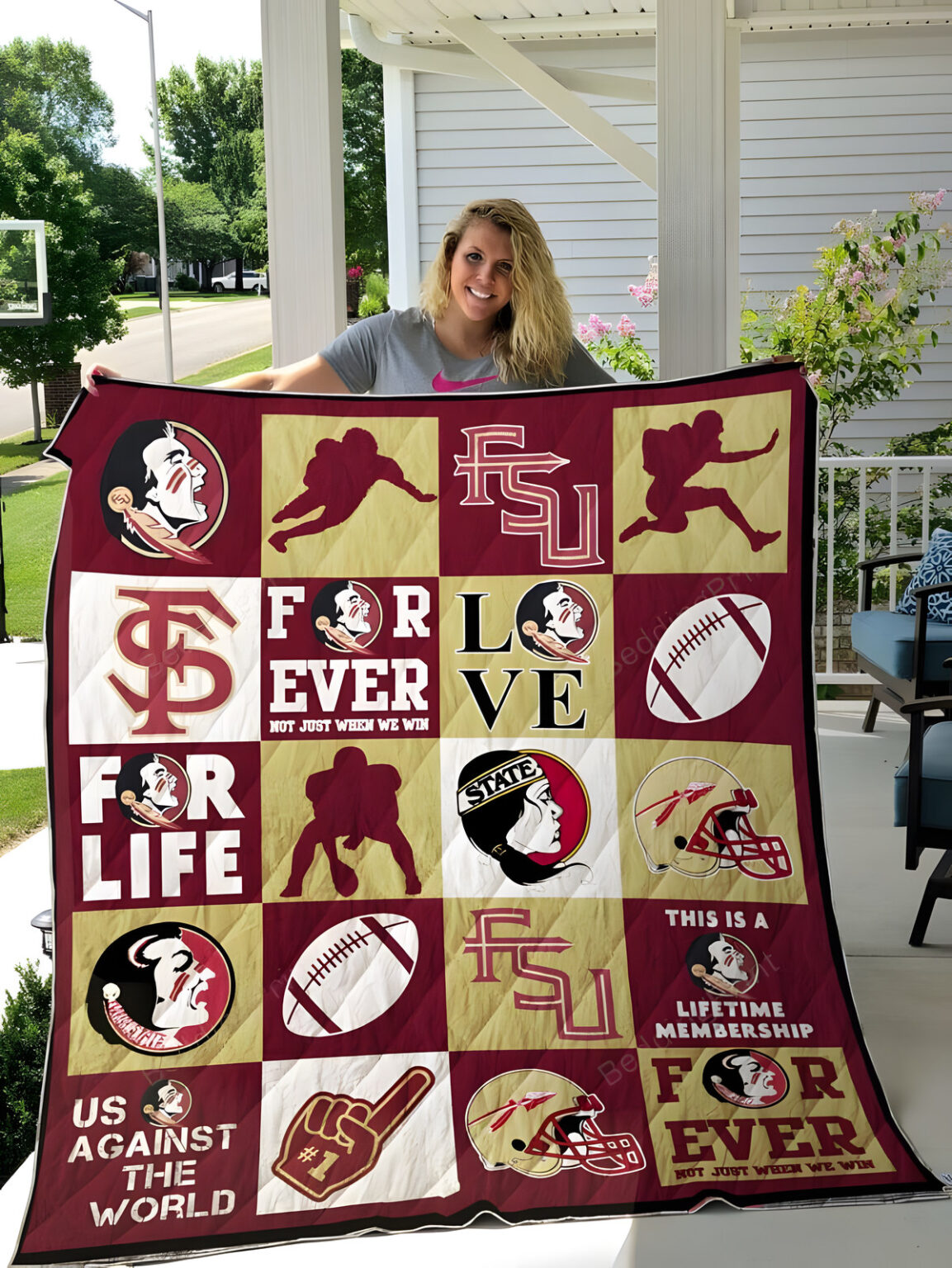 Florida State Seminoles Quilt 1 Florida State Seminoles Quilt
