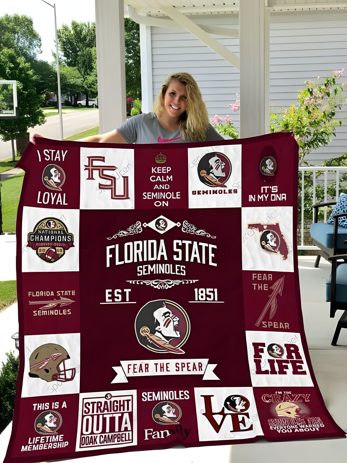 Florida State Seminoles 1 Quilt