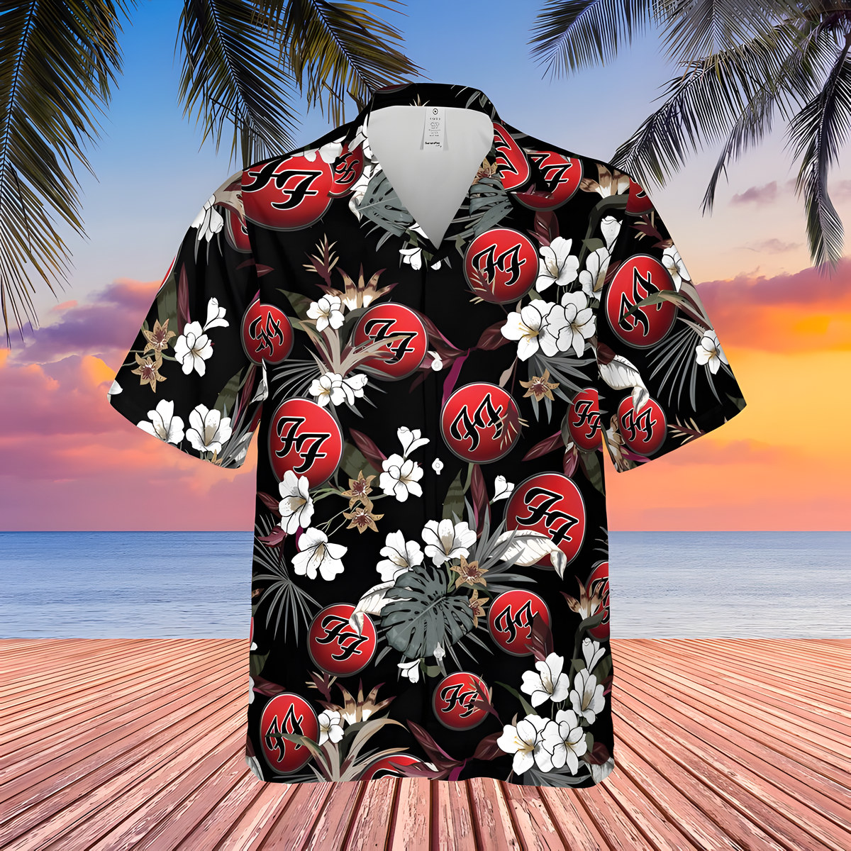 Foo Fighters Hawaiian Shirt