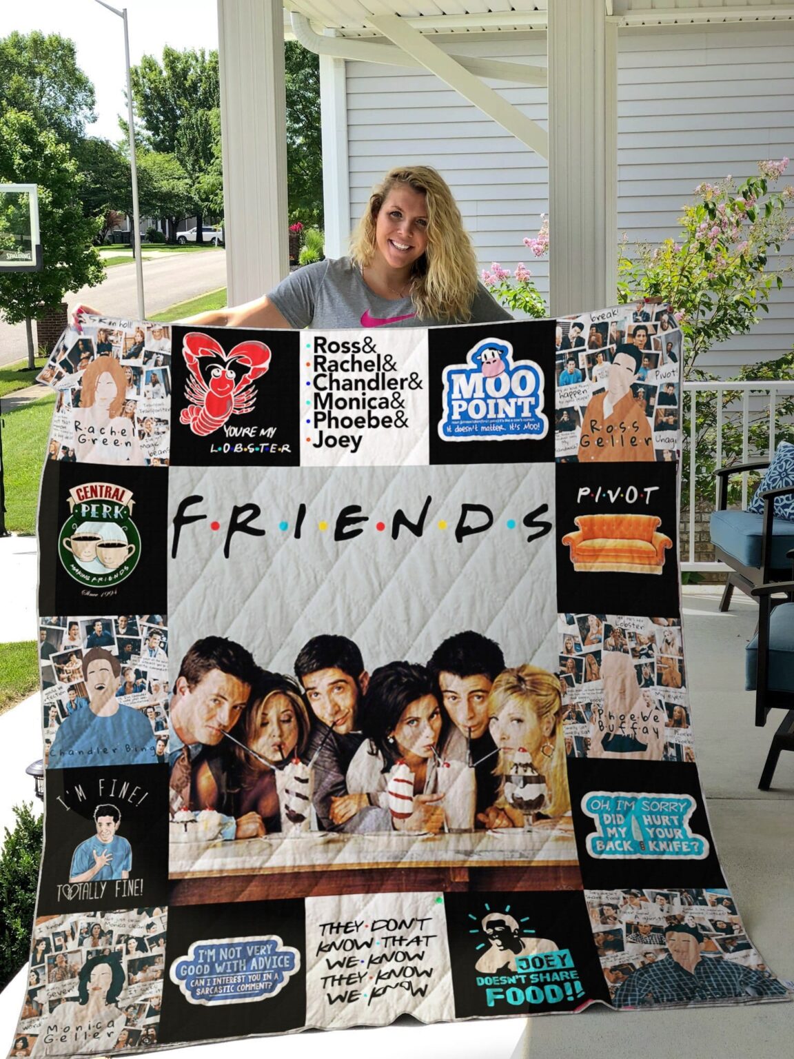 Friends Tv Show Quilt 1 Friends Tv Show Quilt