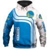 Golden State Warriors 1 Zip Hoodie 3D