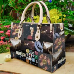 Gene Band Leather Handbag