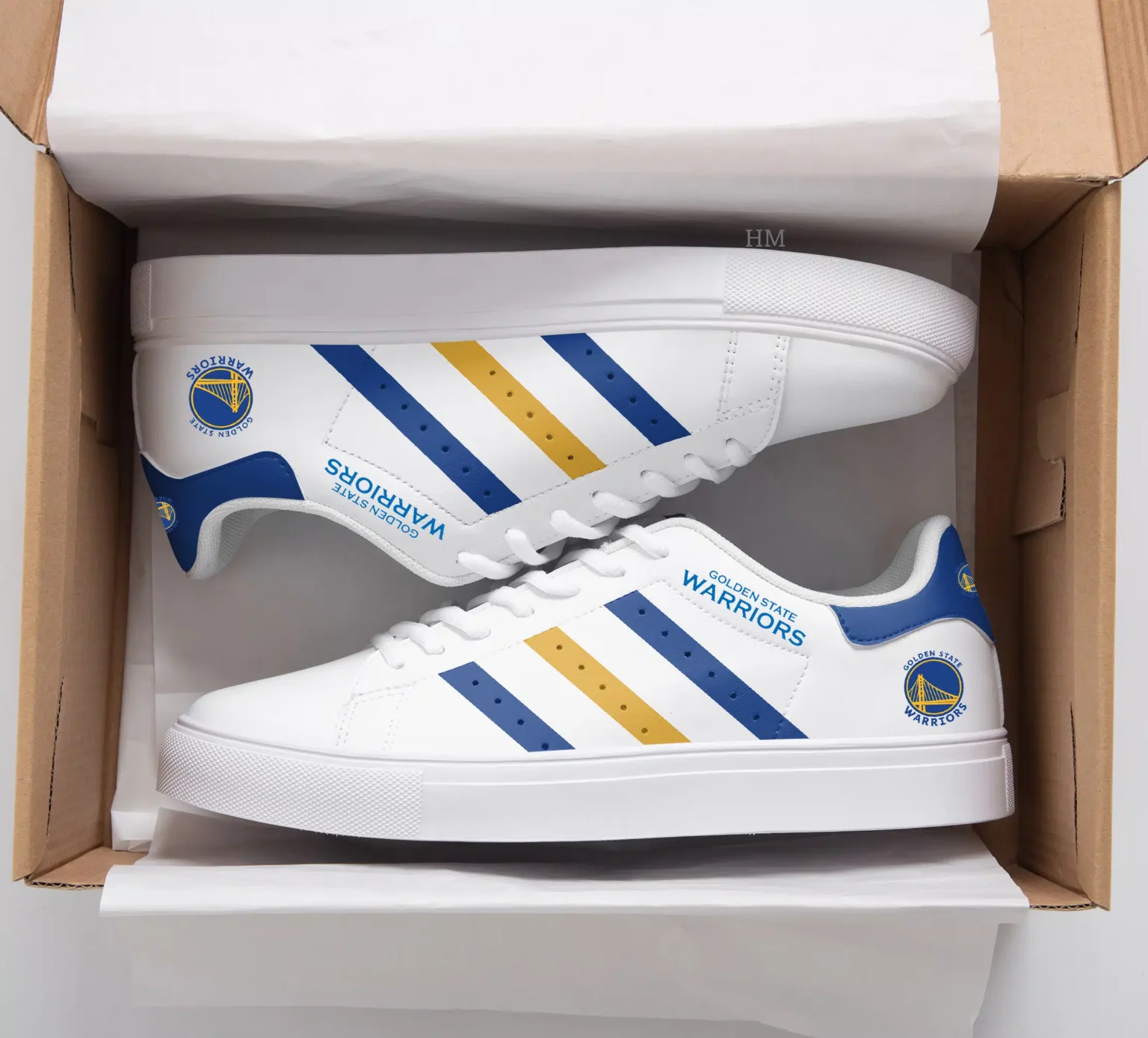 Golden State Warriors Stan Smith Shoes 1 Golden State Warriors Stan Smith Shoes