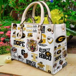 Grambling State Tigers Leather Handbag