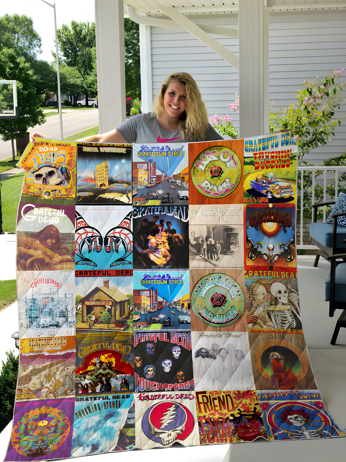 Grateful Dead A 0 Quilt