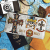 Guns N’ Roses Leather Zip Organizer Wallet