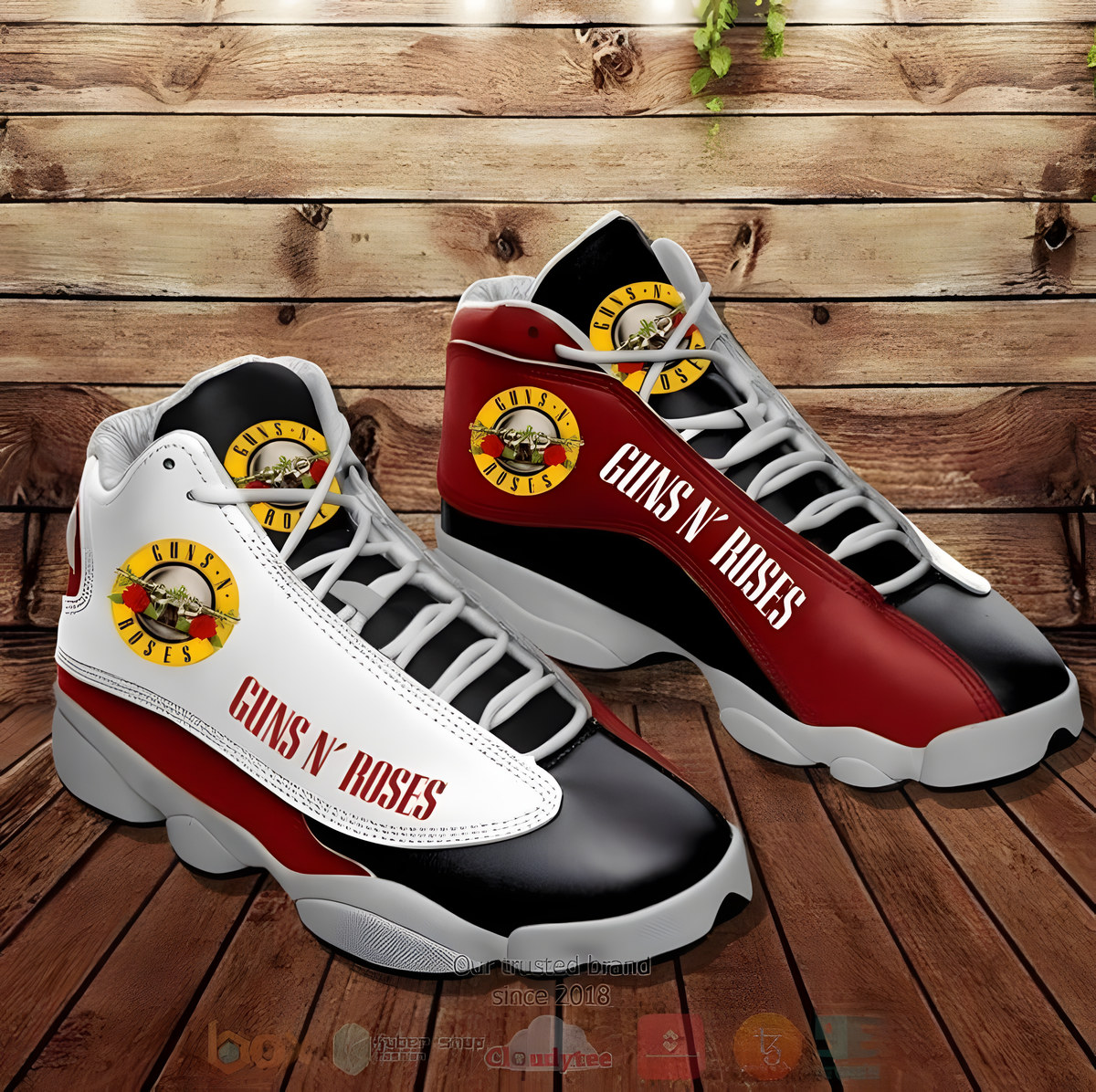 Guns N' Roses 1 Jordan 13 Shoes