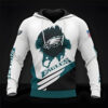 Philadelphia Eagles Zip Hoodie 3D