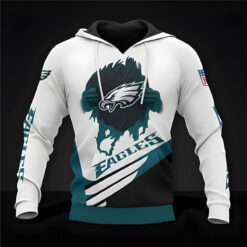 Philadelphia Eagles Zip Hoodie 3D