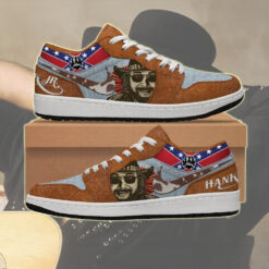 Hank Williams Jr. Air Force Shoes b22
