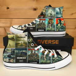The Walking Dead High Top Shoes