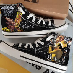 Freddie Mercury High Top Shoes