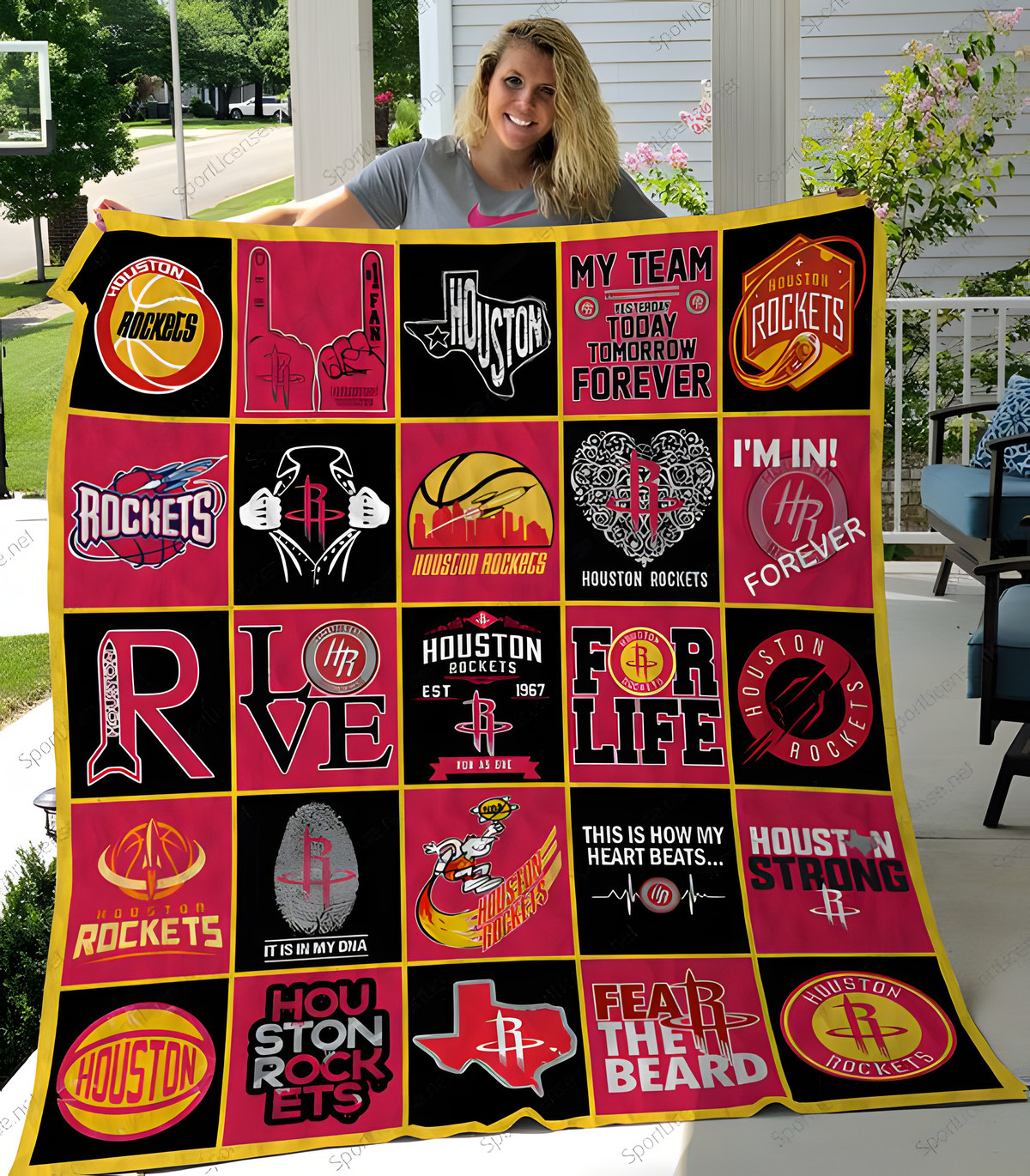 Houston Rockets Quilt