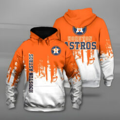Houston Astros 1 Zip Hoodie 3D