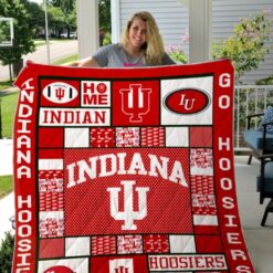 Indiana Hoosiers Lover Quilt