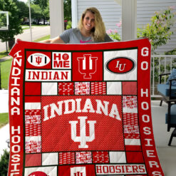 Indiana Hoosiers Lover Quilt