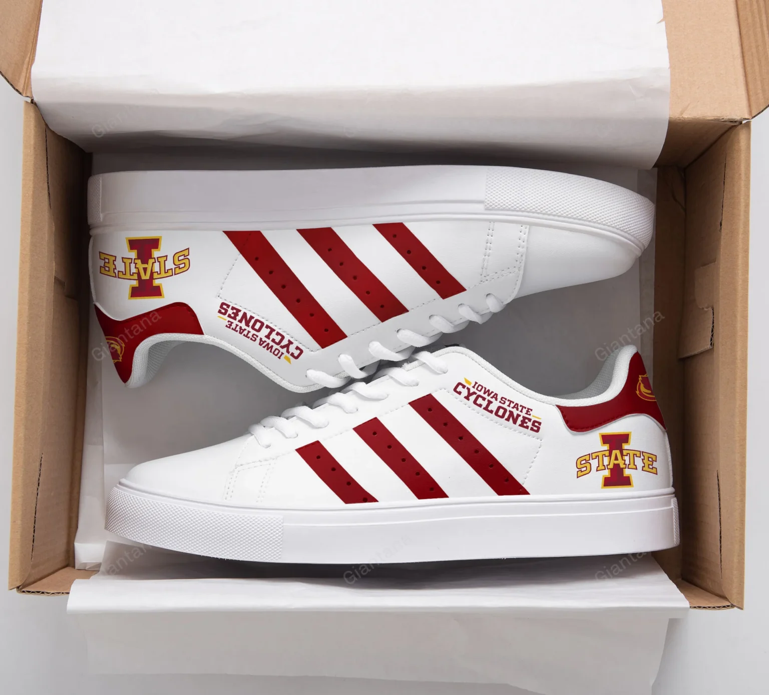 Iowa State Cyclones 2 Stan Smith Shoes 1 Iowa State Cyclones 2 Stan Smith Shoes